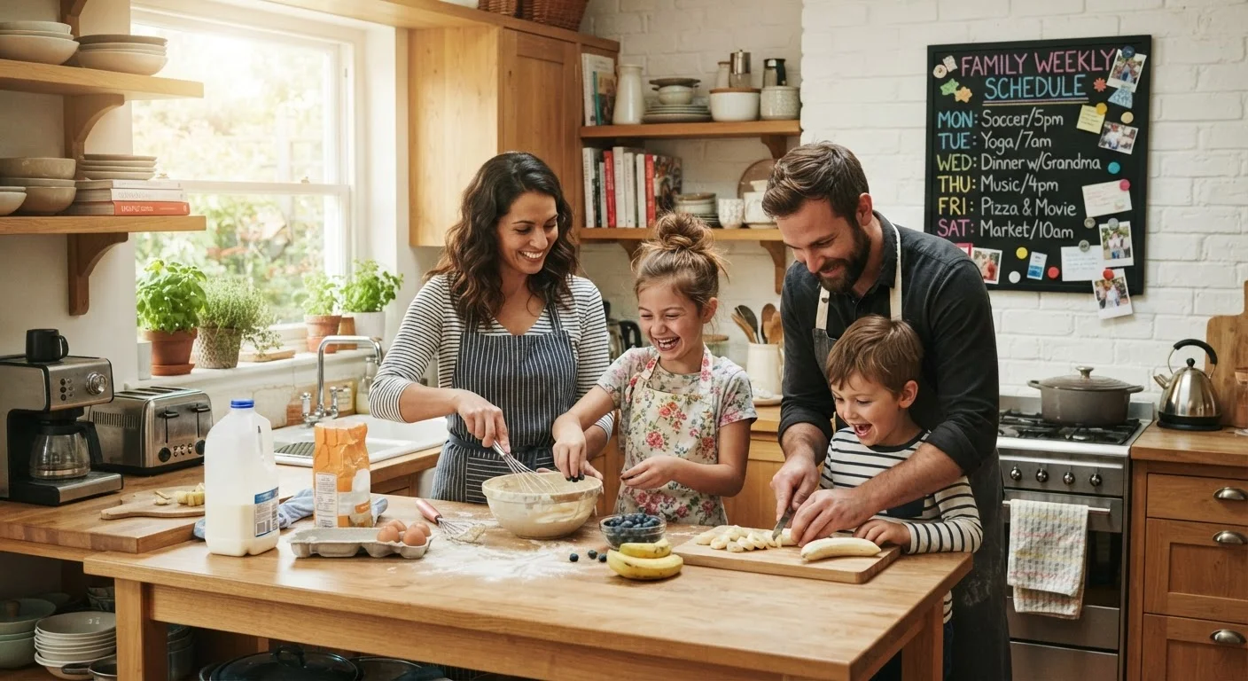 Building a Family Routine That Supports Sleep, Nutrition, and Movement