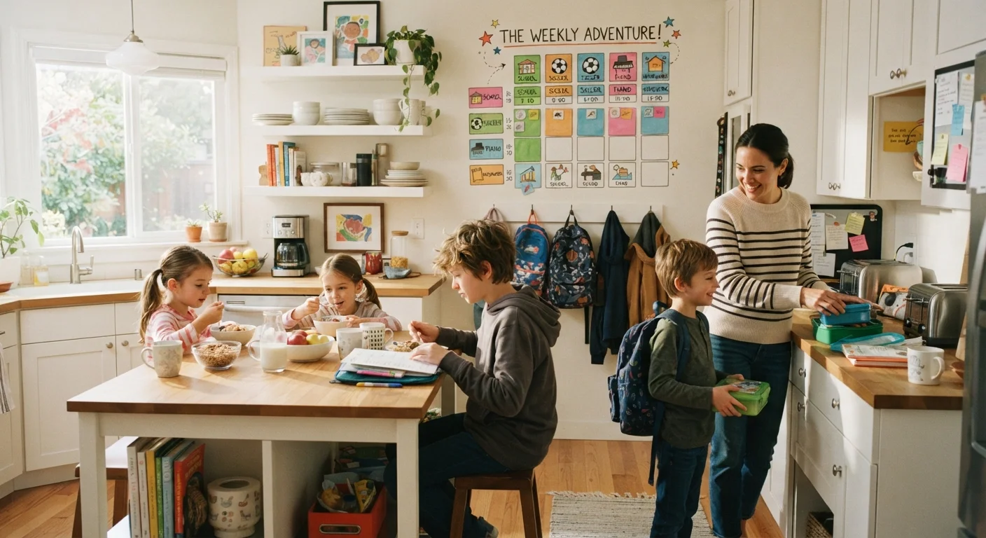 Building a Household Routine That Works for Children at Different Ages