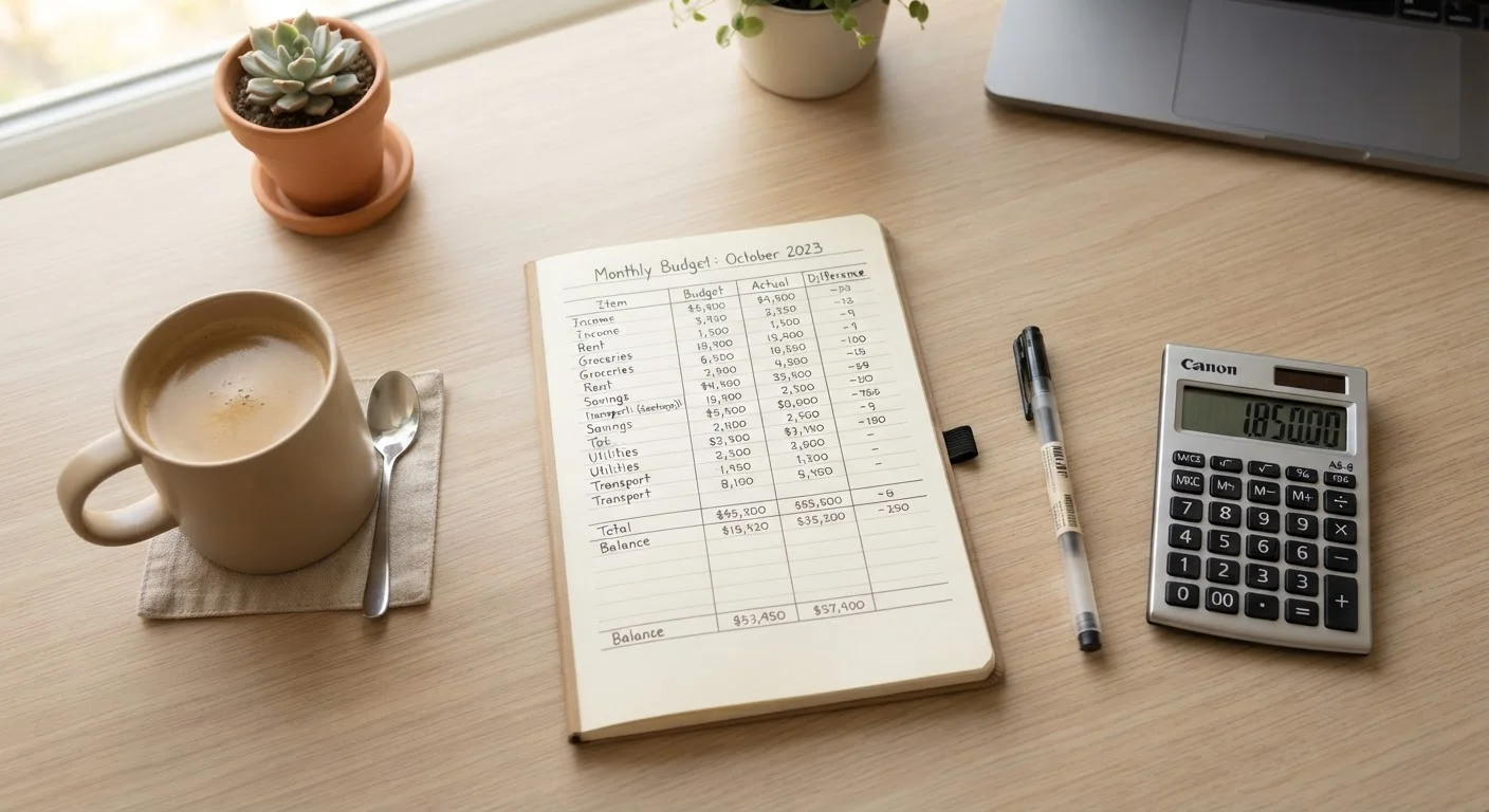 Building a Simple Monthly Budget From Scratch