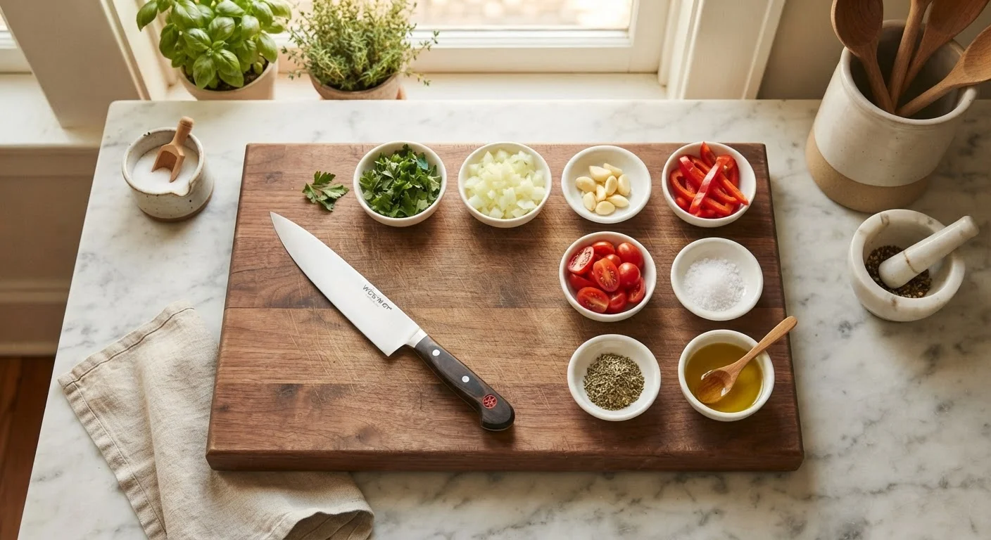 Building a Weeknight Mise en Place Routine