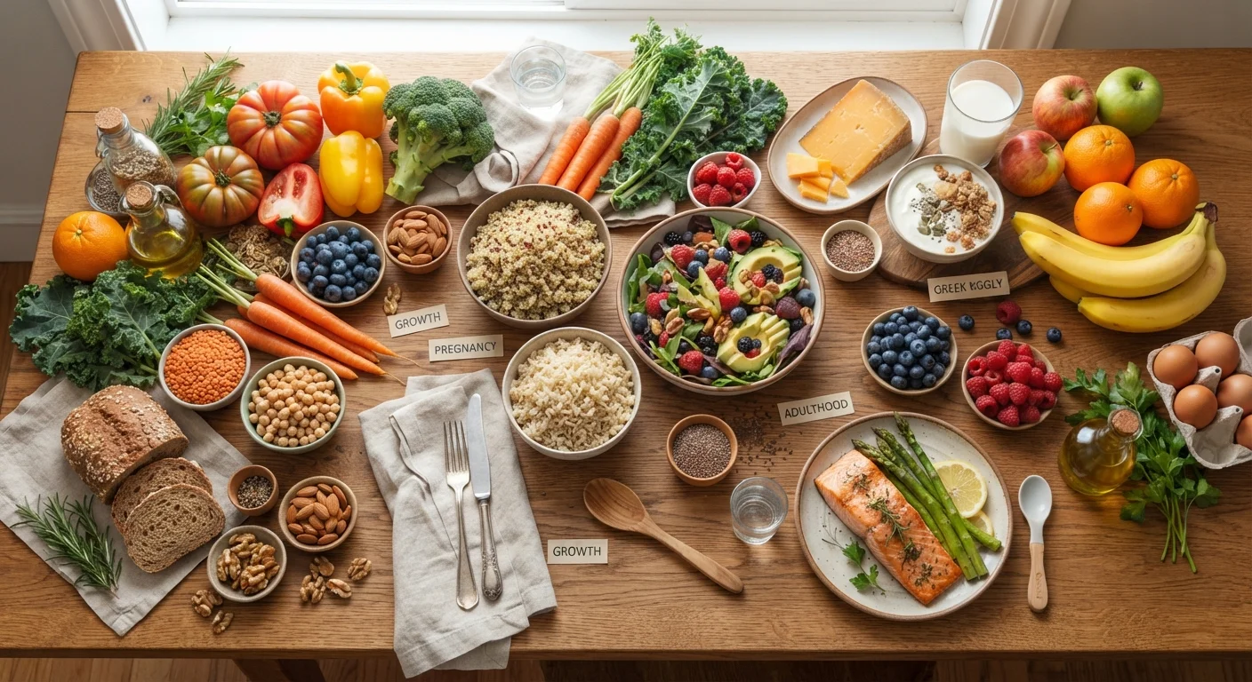 Healthy Eating Through Every Life Stage: What Changes and What Doesn't