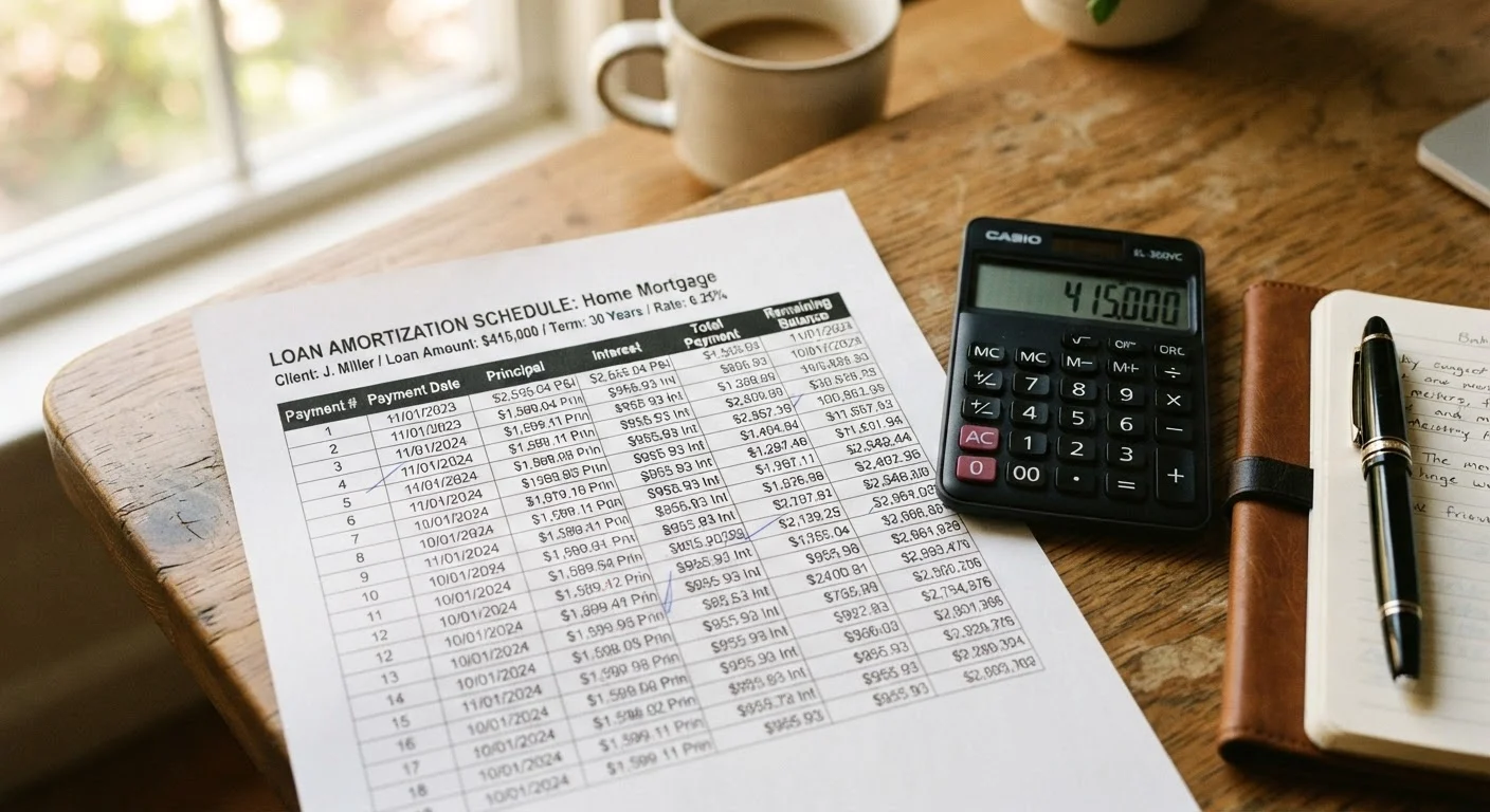 How to Read a Loan Amortization Schedule