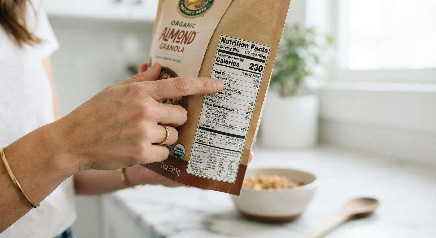 Reading a Nutrition Facts Label Without Getting Lost