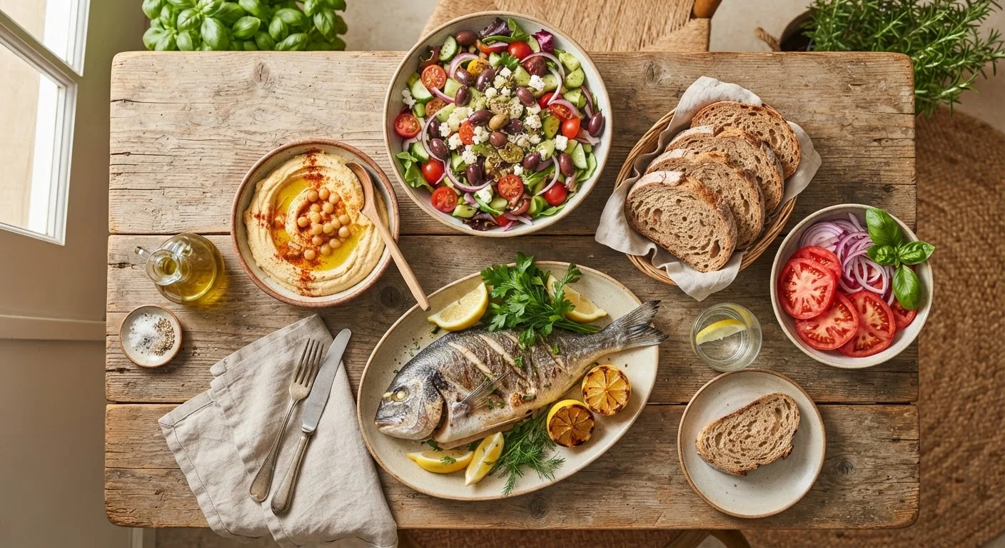 The Mediterranean Diet: What It Actually Looks Like on a Plate