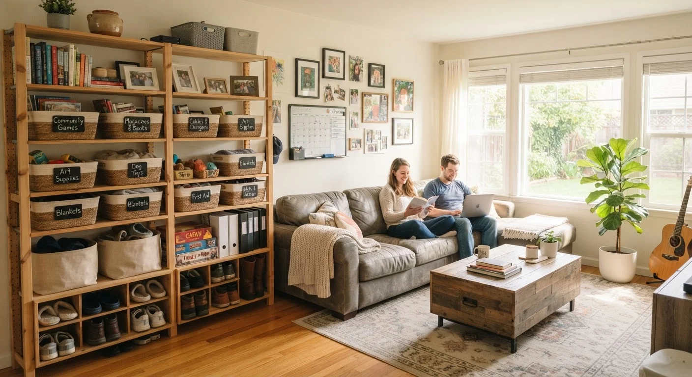 The Shared Home Organization Problem: Keeping Spaces Tidy When You Live With Others