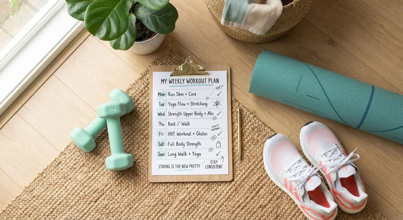 What a Well-Rounded Weekly Exercise Routine Actually Looks Like