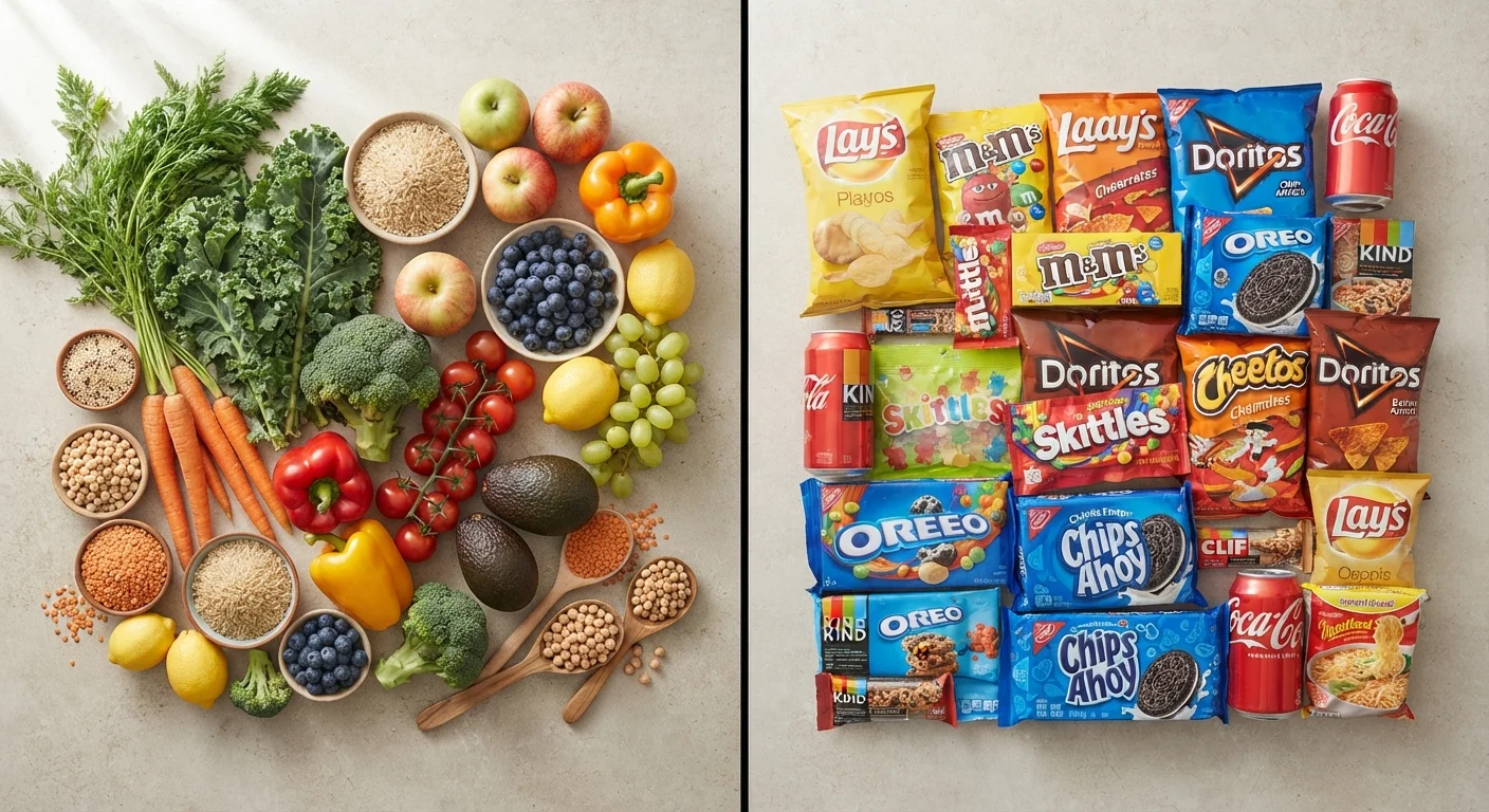 Whole Foods vs. Processed Foods: Understanding the Real Difference