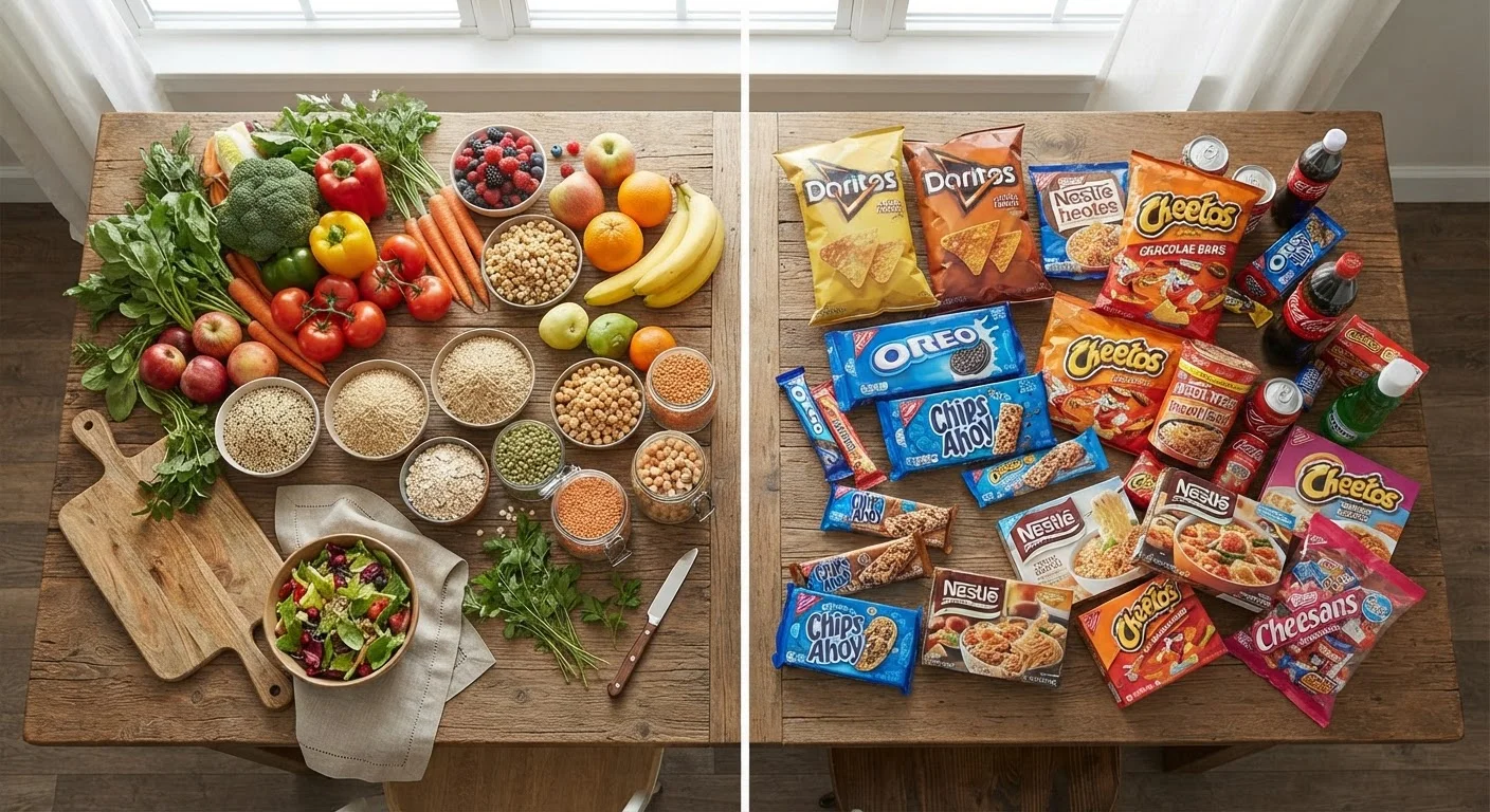 Whole Foods vs. Processed Foods: Understanding the Spectrum