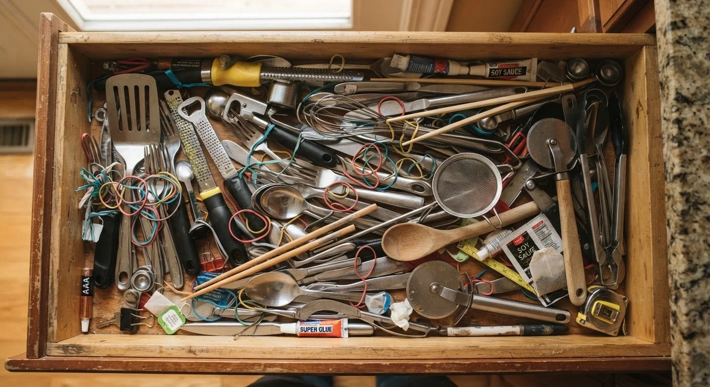 Why Your Kitchen Drawers Keep Descending Into Chaos